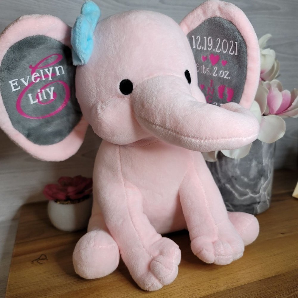 🌟 HOST PICK 🌟 Birth Stats Elephant